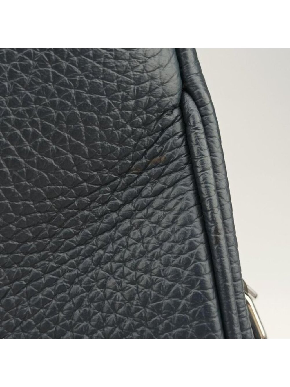 ★SOLD★ Louis Vuitton Alma Briefcase MM Navy Taurillon Leather - Picture 14 of 16